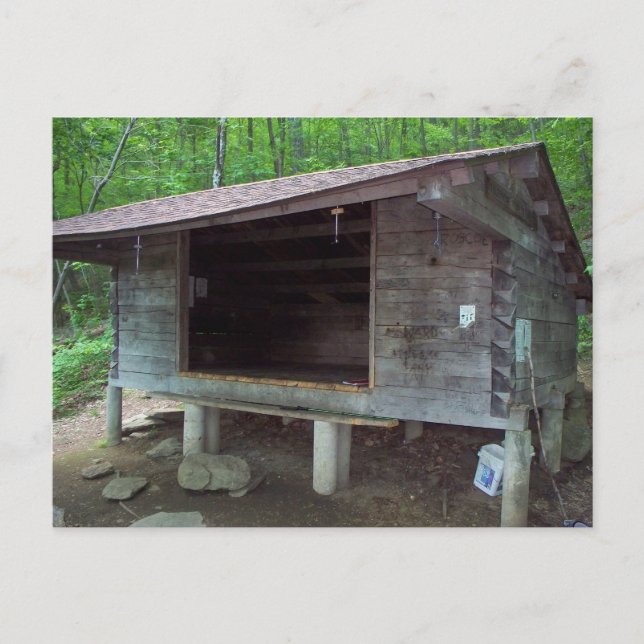 Telephone Pioneers skydd Appalachian Trail Vykort (Framsida)