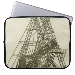 Telescope Antique SCIENCE-UTRUSTNING 1800-TALET Laptop Fodral