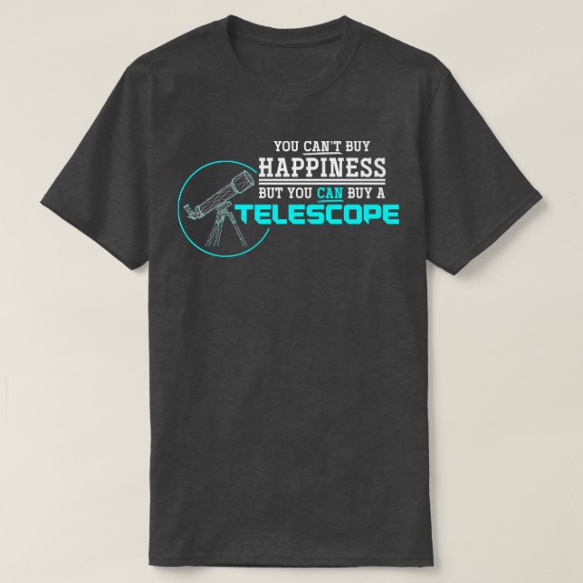 Telescope Astronomy T Shirt (Design framsida)
