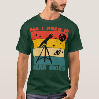 Telescope Clear Himlar T Shirt