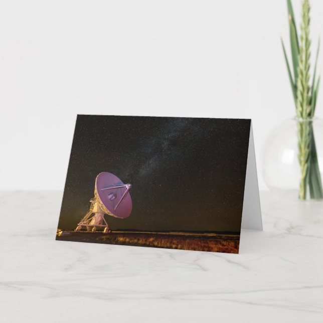 Telescope Milky Way | San Agustin New mexico Kort (Framsida)
