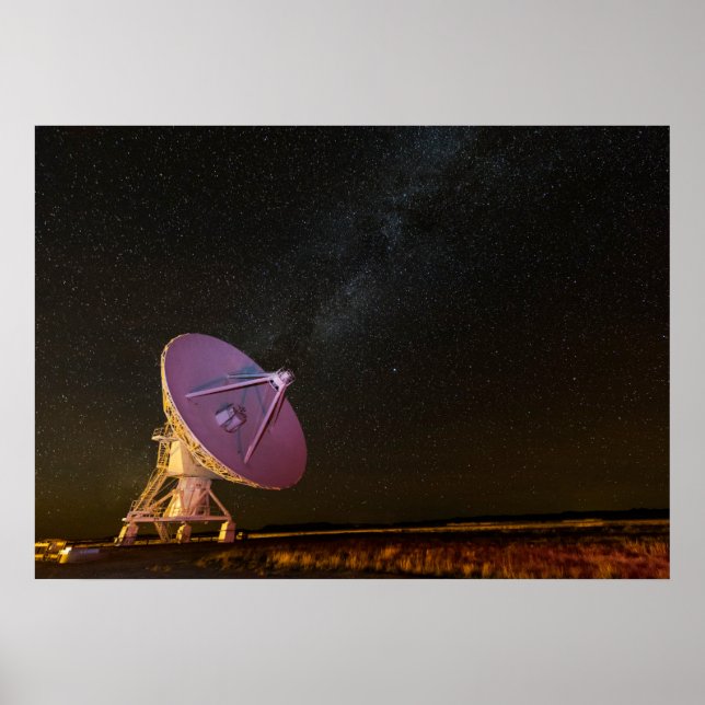 Telescope Milky Way | San Agustin New mexico Poster (Framsidan)
