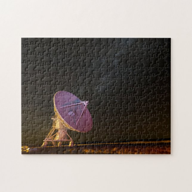 Telescope Milky Way | San Agustin New mexico Pussel (Horisontell)