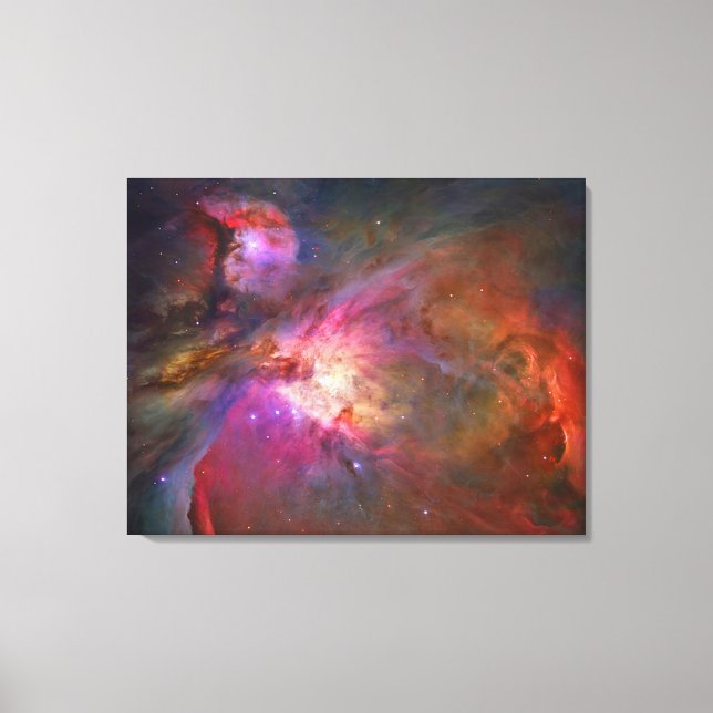TELESCOPE "Orion Nebula" PÅ CANVAS Gift (Framsida)