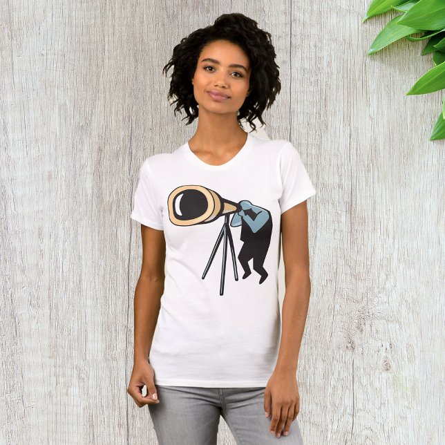 Telescope Womens T-Shirt (Skapare uppladdad)