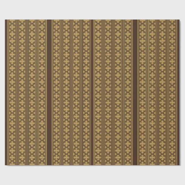 Telet Cross Pendant-Beign on brown Presentpapper (Platt)