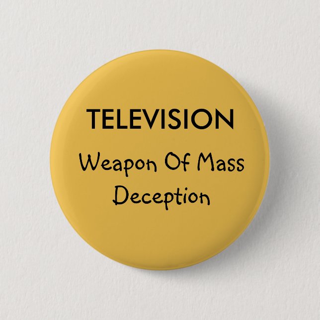 Television och bedragar knapp (Framsida)
