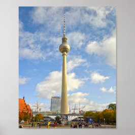 Television Torn, Berlin, Tyskland Poster
