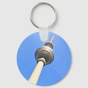 Television Torn (Fernsehturm) i Berlin, Tyskland Nyckelring