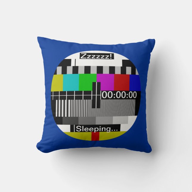 Television - tvstativ testar by kortet kudde (Framsida)