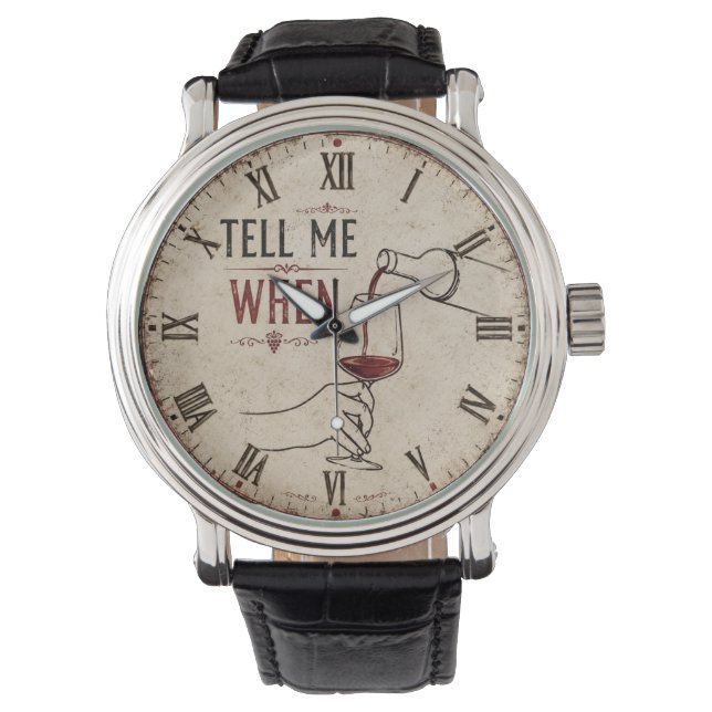 Tell Me When Win Armbandsur (Framsida)