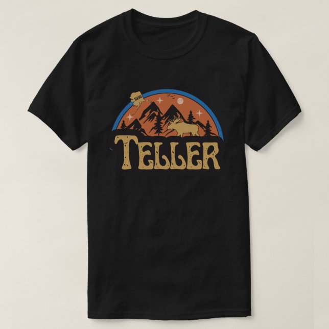 Teller, Alaska T Shirt (Design framsida)