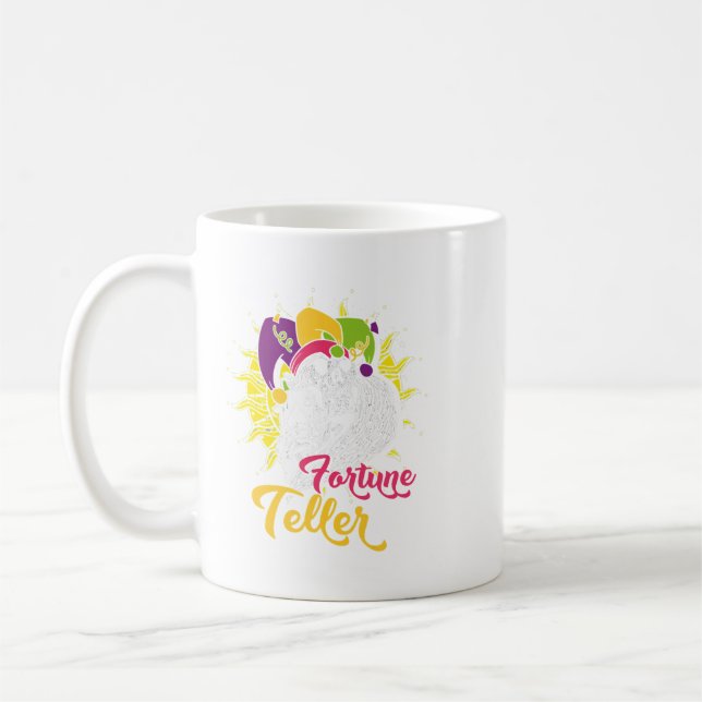 Teller Magic Occult Tarot-kort Kaffemugg (Vänster)