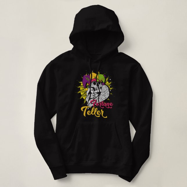 Teller Magic Occult Tarot-kort T Shirt (Design framsida)