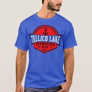 TELLICO SJÖ TENNESSEE BOATBOAT TENNESSEE VALL T SHIRT