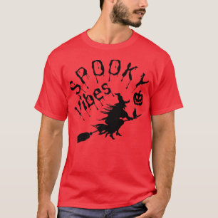 Telling Ghost Stories Wearing spooky costume spook T Shirt
