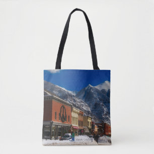Tellurid, foto av färgadolummet tygkasse