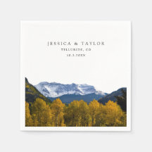 Telluride Bröllop Anpassningsbar Photo Cocktail Na