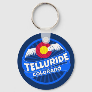Telluride Colorado bergssprängningskedja Nyckelring