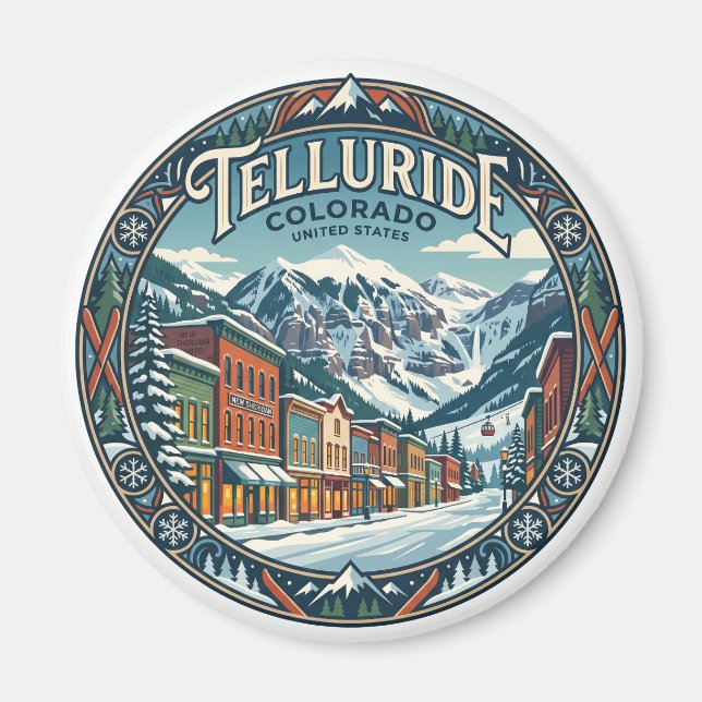 Telluride Colorado Magnet (Framsidan)