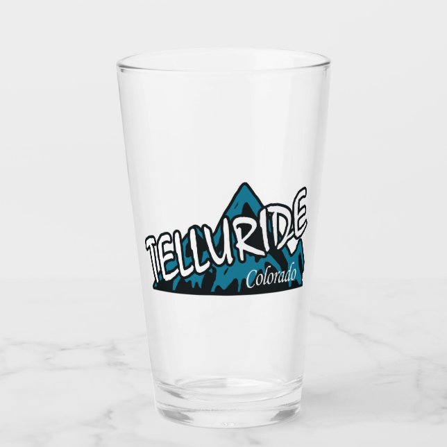 Telluride Colorado Mountains Glaskopp (Framsida)