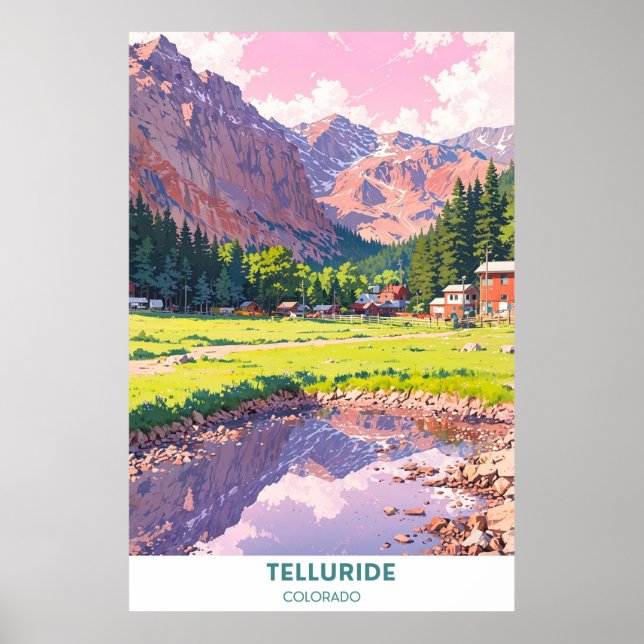 Telluride - Colorado Poster (Framsidan)