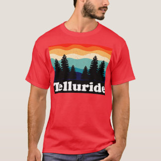 Telluride Colorado Retro T Shirt