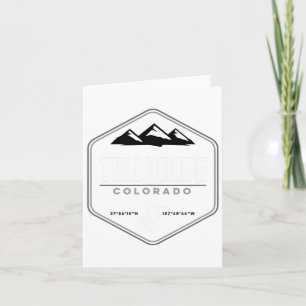 Telluride Colorado Snowboarding T Kort