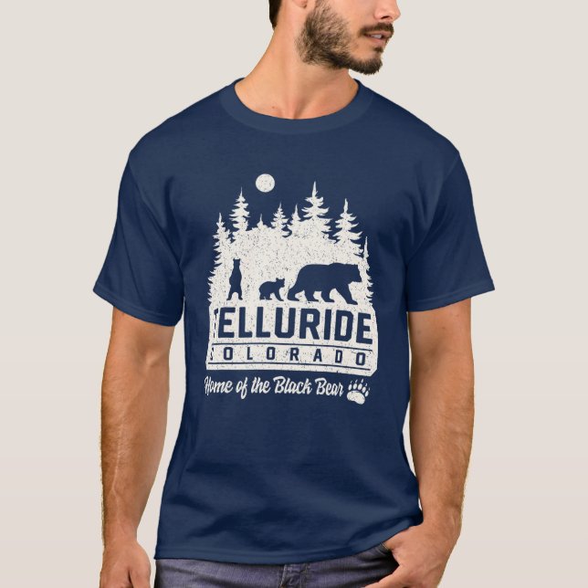 Telluride Colorado T Shirt (Framsida)