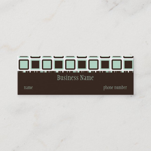 Tellysmalavisitkorten Mini Visitkort (Framsida)