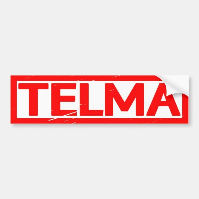 Telma Frimärke Bildekal (Framsidan)