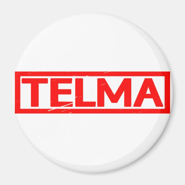 Telma Frimärke Magnet (Framsidan)
