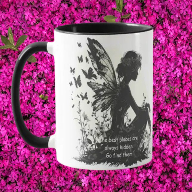 Tema för Fairy Silhouette Mugg (Fairy Queen Adventure )