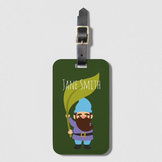  tema för Garden gnome Bagagebricka (Framsida vertikal)