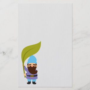 tema för Garden gnome Brevpapper