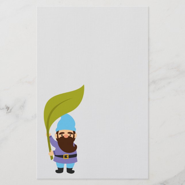  tema för Garden gnome Brevpapper (Framsida)