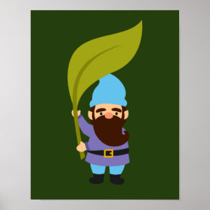 tema för Garden gnome Poster