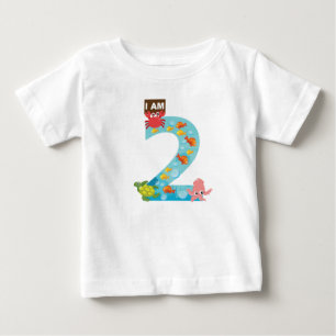 Tema för havets andra födelsedag t shirt