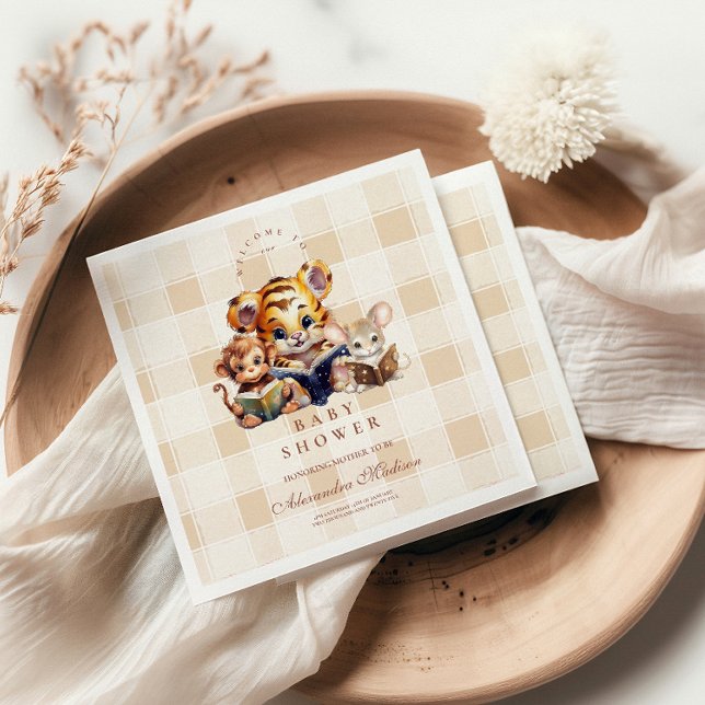 Tema för Klubb av babyskor i Bok Pappersservett (Skapare uppladdad)