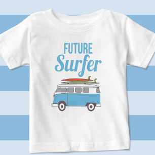 Tema för Kombi retro-Surfan T Shirt