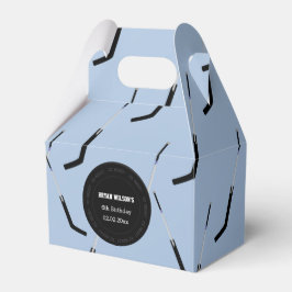 Tema för personlig favör box Ice Hockey Presentaskar