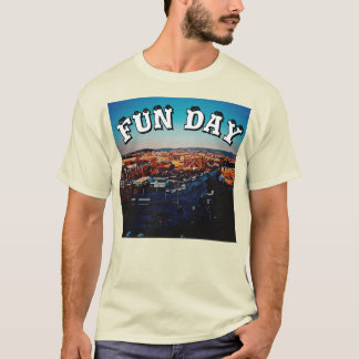 Tema för roligt Dag T Shirt