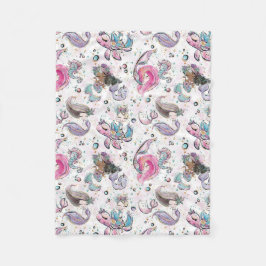 Tema för sjöjungfru av filt Oceanen