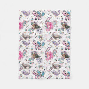 Tema för sjöjungfru av filt Oceanen