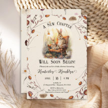Tema för Storybook New Chapter Baby Shower bokar