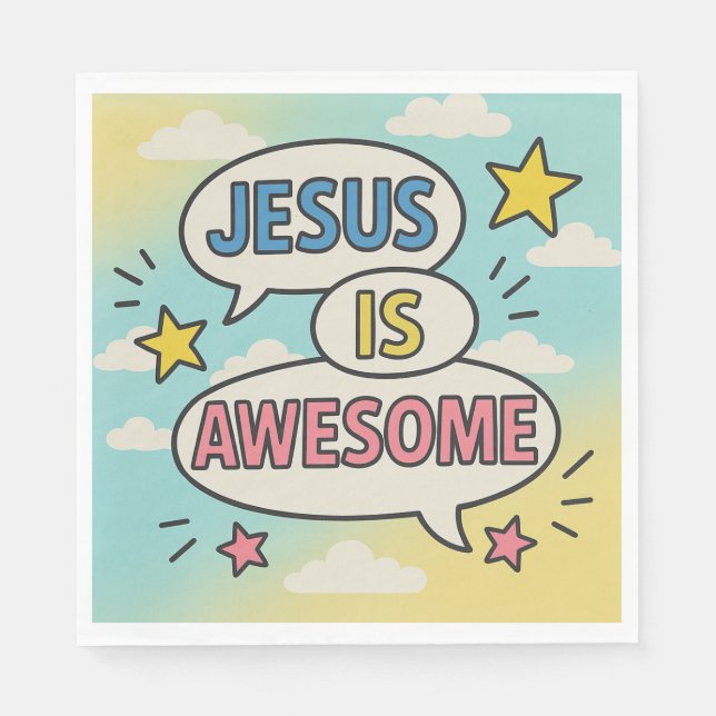 Tema för tabellprogram i Christian party Pappersservett (Framsidan)