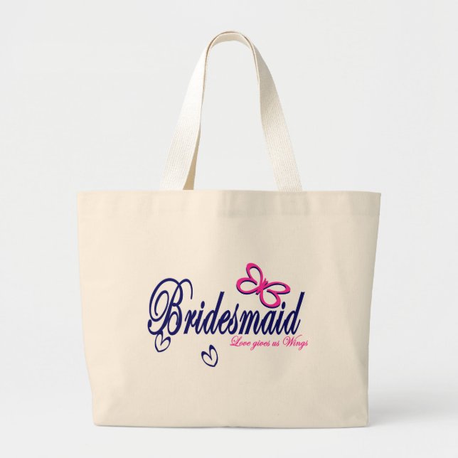 Tema i Bridesmaid/Butterfly Jumbo Tygkasse (Framsidan)