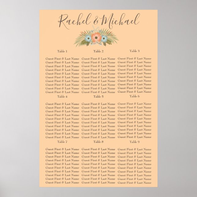 Tema i Classy Seashore Poster (Framsidan)