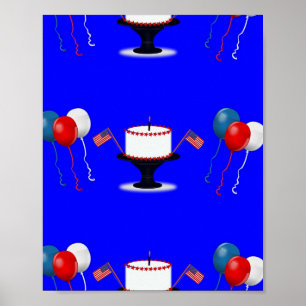 Tema independence day firande poster