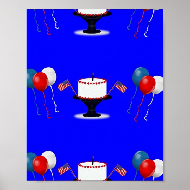 Tema independence day firande poster (Framsidan)